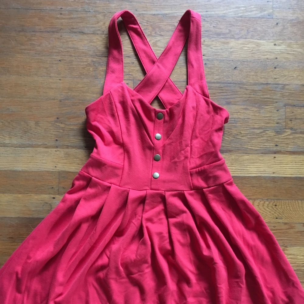 Adorable red dress from Urban Outfitters
